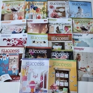 Stampin Up Success Magazines Lot 2011 2012 Ideas Stamping Cards Paper Crafts DIY